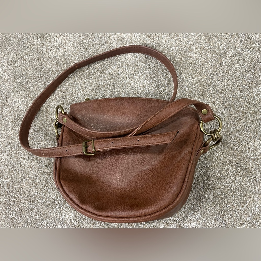 Liz Claiborne Tan Leather Tote - Picture 8 of 13